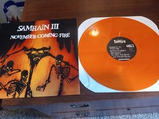 SAMHAIN November Coming Fire RARE Orange Vinyl LP!