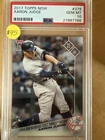 2017 Topps Now - Aaron Judge #379 /4215 (RC) PSA 10 Gem
