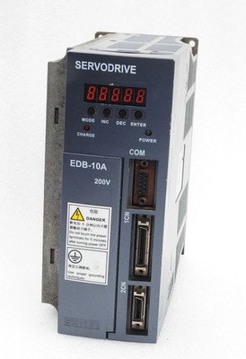 ESTUN AUTOMATION MODEL EDB-10AMA INDUSTRIAL SERVO DRIVE 3PH 200-230V 4,8A 1KW