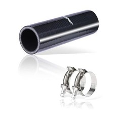 2"ID 6" Length Silicone Coupler Hose with 2 Stainless 2" ID-6" Length Straight