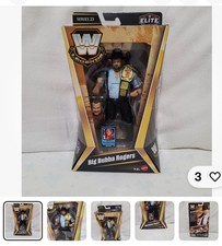 WWE Elite Legends Series 23 Big Bubba Rogers Chase Variant Blue Shirt Bossman 