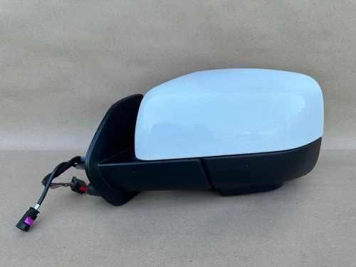 10-13 Land Rover Range Rover Sport Driver Side Mirror W/ Blind Spot Camera White