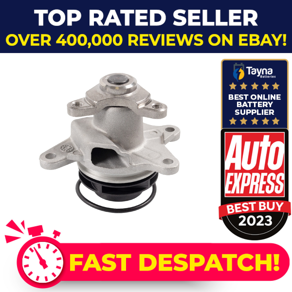 Water Pump fits RENAULT KOLEOS Mk2 1.6D 2016 on Coolant 210108796R Febi Quality