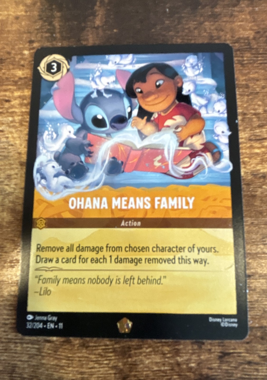 Ohana Means Family 32/204 Winterspell Regular