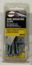 DANCO 88951 Mounting Sink Clips for Kinkead New FREE SHIPPING
