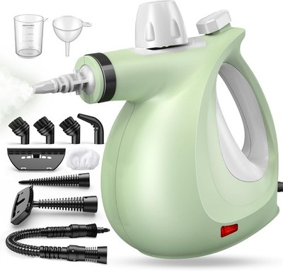 Limpiador a Vapor Portátil Potente 11 Accesorios Multiuso, Nuevo