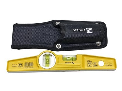Magnetische Wasserwaage STABILA 81S Torpedo 25cm Etui