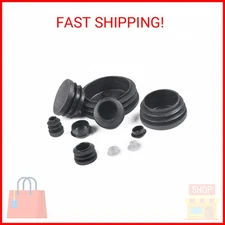 208 Mixed Sizes Round Plastic Plugs & End Caps, Durable Chair Glide for Table St