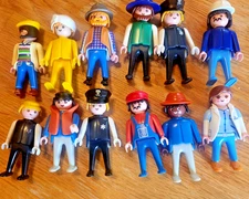 PLAYMOBIL People ~ Lot of 12 Every Day Workers. See pictures for details