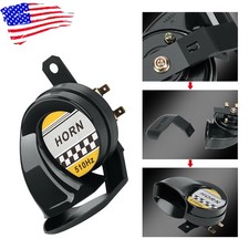 130db Snail Air Horn Siren 12v Waterproof Loud Sound For Truck Motorcycle Boat