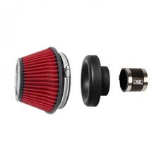 BLOX Racing Shorty Perf 5in Air Filter w/2.5in Velocity Stack and Couple