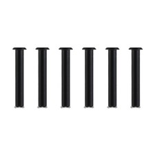 4 PCS Black Christmas Stocking Holders For Mantle NonSlip Heavy Hooks