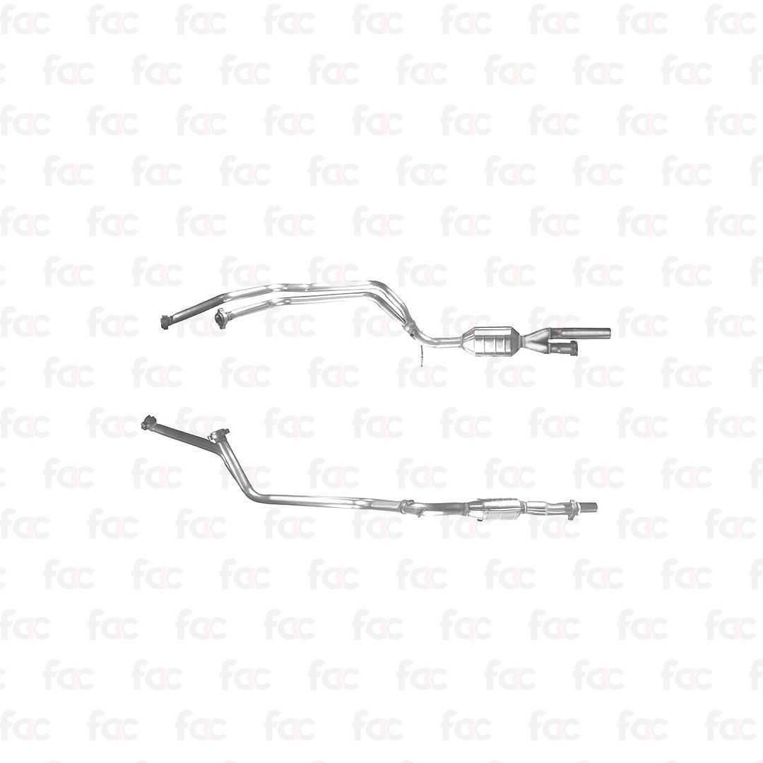 Petrol Catalytic Converter For Mercedes 280E 2.8 92-93 Euro 2 BM Cats BM90644