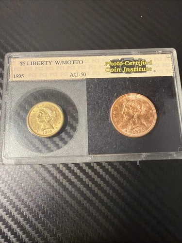 1895 5$ Liberty Gold Coin AU-50