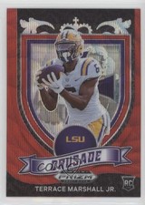 2021 Panini Prizm Draft Picks Crusade Ruby Wave Terrace Marshall Jr #180 0rg2