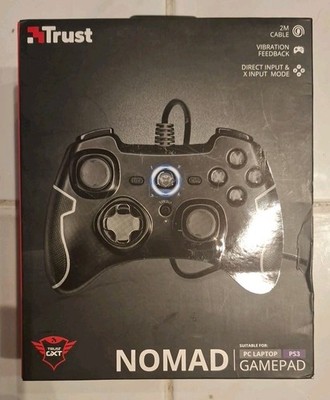 NEU: Trust Gaming GXT 560 NOMAD Black mit Kabel Gamepad Controller TOP(F6)