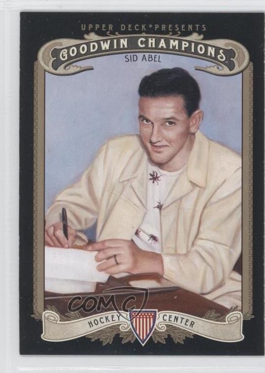 2012 Upper Deck Goodwin Champions Sid Abel #191 HOF 0f3