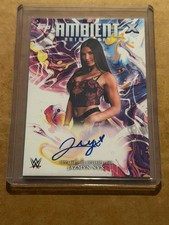 2025 Topps Exalted WWE Ambient Autographs Jazmyn Nyx #AMA-JZN