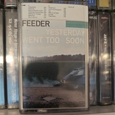 Feeder Yesterday Went Too Soon FULLY PLAY GRADED cassette album
