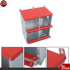 4 Compartment Wall Mount Chicken Nesting Boxes For Hens Metal Poultry Nest Box