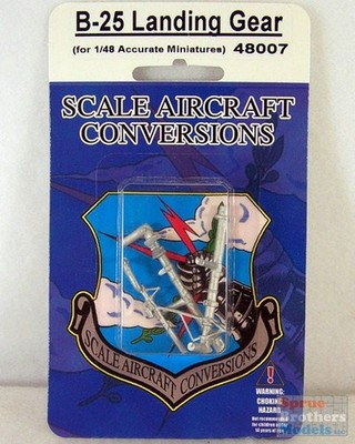 SAC48007 1:48 Scale Aircraft Conversions - B-25 Mitchell Landing Gear (ACM/ITA