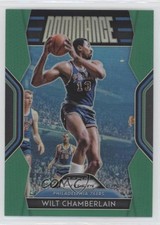 2018-19 Panini Prizm Dominance Green Prizm Wilt Chamberlain #26 HOF 02v3