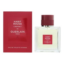 Guerlain Habit Rouge L'instinct Eau de Toilette Intense 50ml Spray For Him