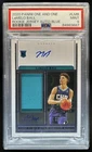 2020-21 Panini One and One LaMelo Ball Rookie Jersey Auto RC Blue #/49 PSA 9