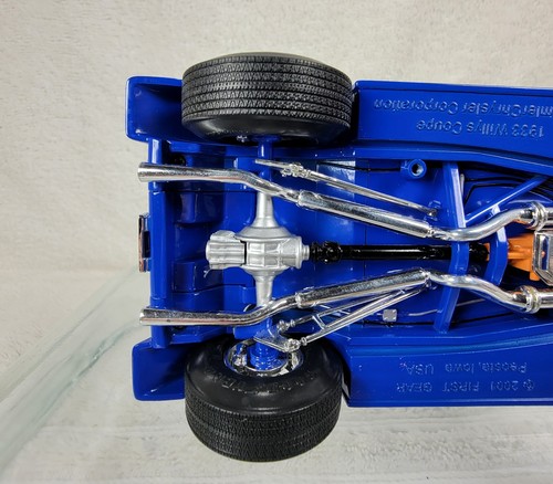 1st Gear Ford Hot Rod 1933 Willy's Coupe Blue - Picture 20 of 23