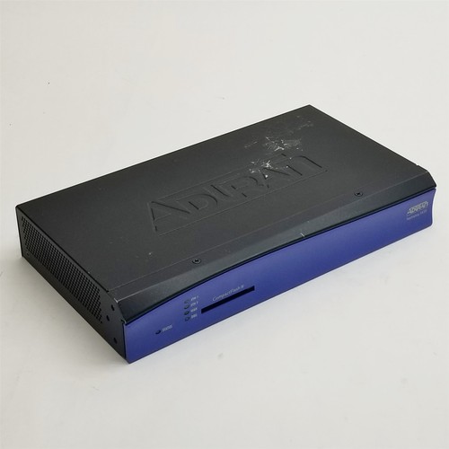 Adtran Netvanta 3430 2nd Gen Modular Access Network Router 1202820G1 w/ T1/DBU - 第 1/7 張圖片