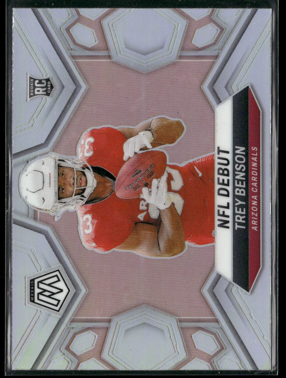 2024 Panini Mosaic #277 Trey Benson Silver
