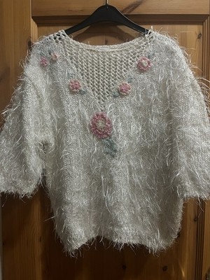 Eleganter Strickpullover Flauschig weich und formbeständig Gr. 38/40