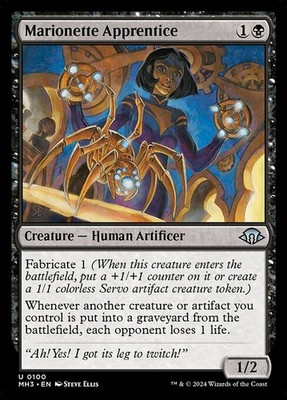 MTG Marionette Apprentice [MH3] #100 LP