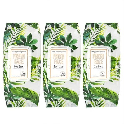 Tea Tree , Moisturizing, Deep Cleansing Towelettes, Refreshing + Nourishing, ...