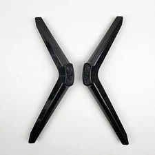 Used Original Onn 43 PC TV Stand Pair Legs Base With Screws