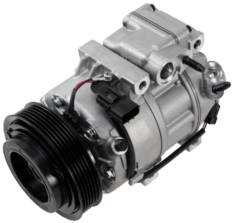 Compresor de aire acondicionado - Compresor nuevo 4 estaciones para Hyundai Santa Fe 19-20 2,4 L-L4 Foto 2 de 4