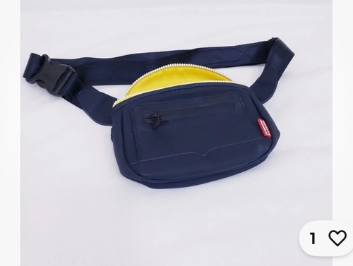 Hunter Crossbody Bag Fanny Pack Waist Purse Navy Blue Zip Pocket