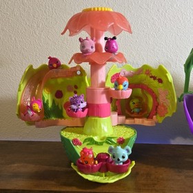 Hatchimals Mixed Lot 10+ Mini Figures w/ Tree & Floral Egg Playsets