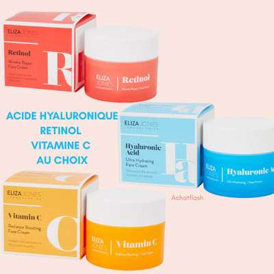  ELIZA JONES Tages- und Nachtfeuchtigkeitscreme Retinol Vitamin C Hyaluronsäure