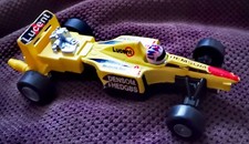Tyco/Mattel Bitten Hisses Jordan F-1 Slotcar Gelb Gebraucht