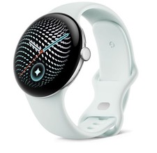 Google Pixel Watch 5 (45mm) Smartwatch Argento/Grigio Nebbia, Wi-fi