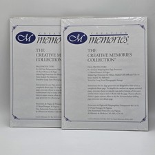 Creative Memories 8 x 10 Scrapbook Page Protectors NEW 2 Packages New Sealed