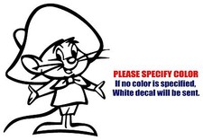 SPEEDY GONZALES Graphic Die Cut decal sticker Car Truck Boat Window 10"