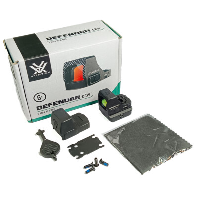 #ad Vortex Defender CCW Red Dot 6 MOA 10 Minute Auto Shutoff New copy $129.99