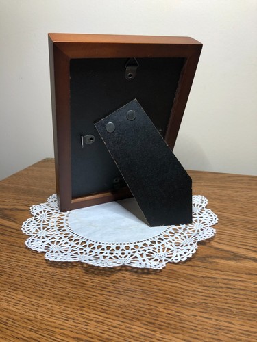 Prinz Ltd. Espresso Wood 4x6 Photo Frame for Tabletop Display or Wall Mount - Picture 8 of 12