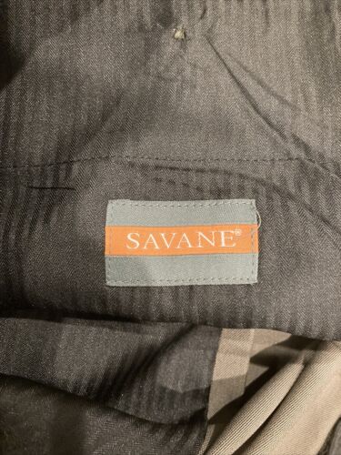 Savane Herren Haifischleder Khaki Bundfaltenhose "Bügelfrei" Komfortbund Taupe 42 X 29 - Bild 7 von 8
