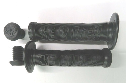 Empuñaduras negras SE Racing Mountain BMX Cruiser brida o sin brida - Imagen 2 de 5
