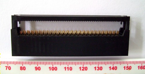 50 Way Card Edge Connector 2 Rows Pitch and Lead Spacing 2.54mm Economy Version