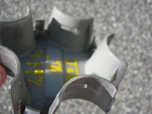 One factory 1986 to 1990 Toyota Supra alloy wheel center cap hubcap 71698 - Picture 15 of 18