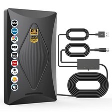 2024 Release TV Antenna for Smart TV, Long Range Digital TV Antenna Indoor----